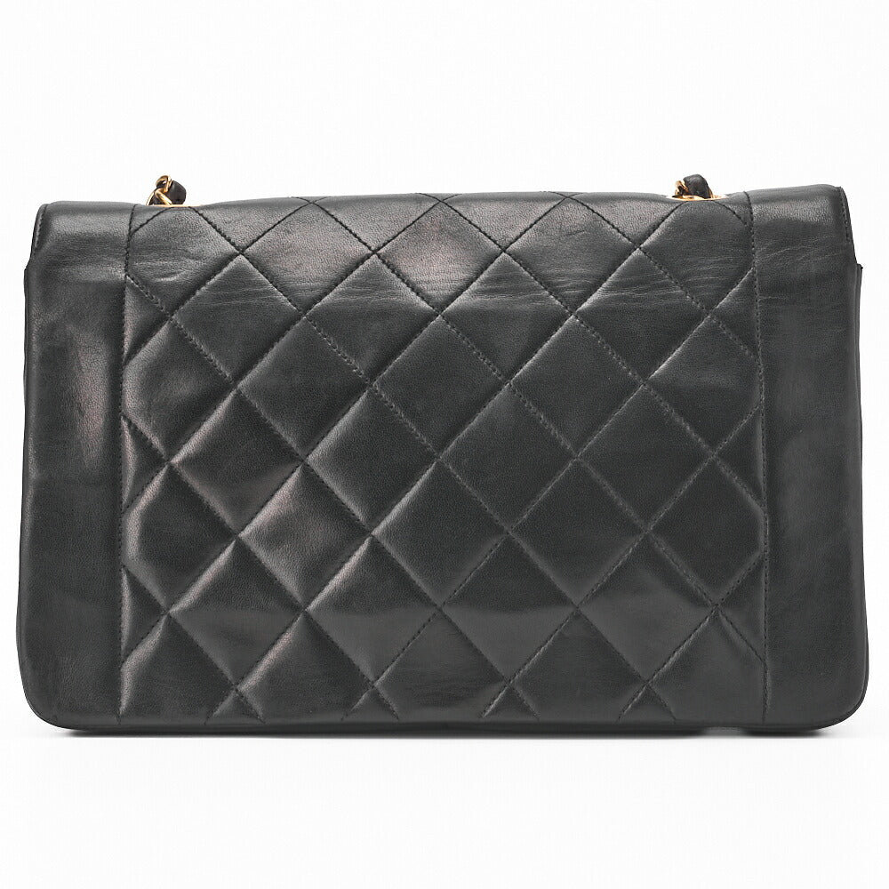 CHANEL Shoulder Tote Bag Matelasse Lambskin Black Gold-Tone Hardware Pre-Owned - Vintage La Charme