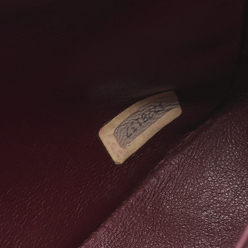 CHANEL Chain Shoulder Bag Matelasse Lambskin Bicolor Black Red Gold-Tone Hardware Pre-Owned - Vintage La Charme