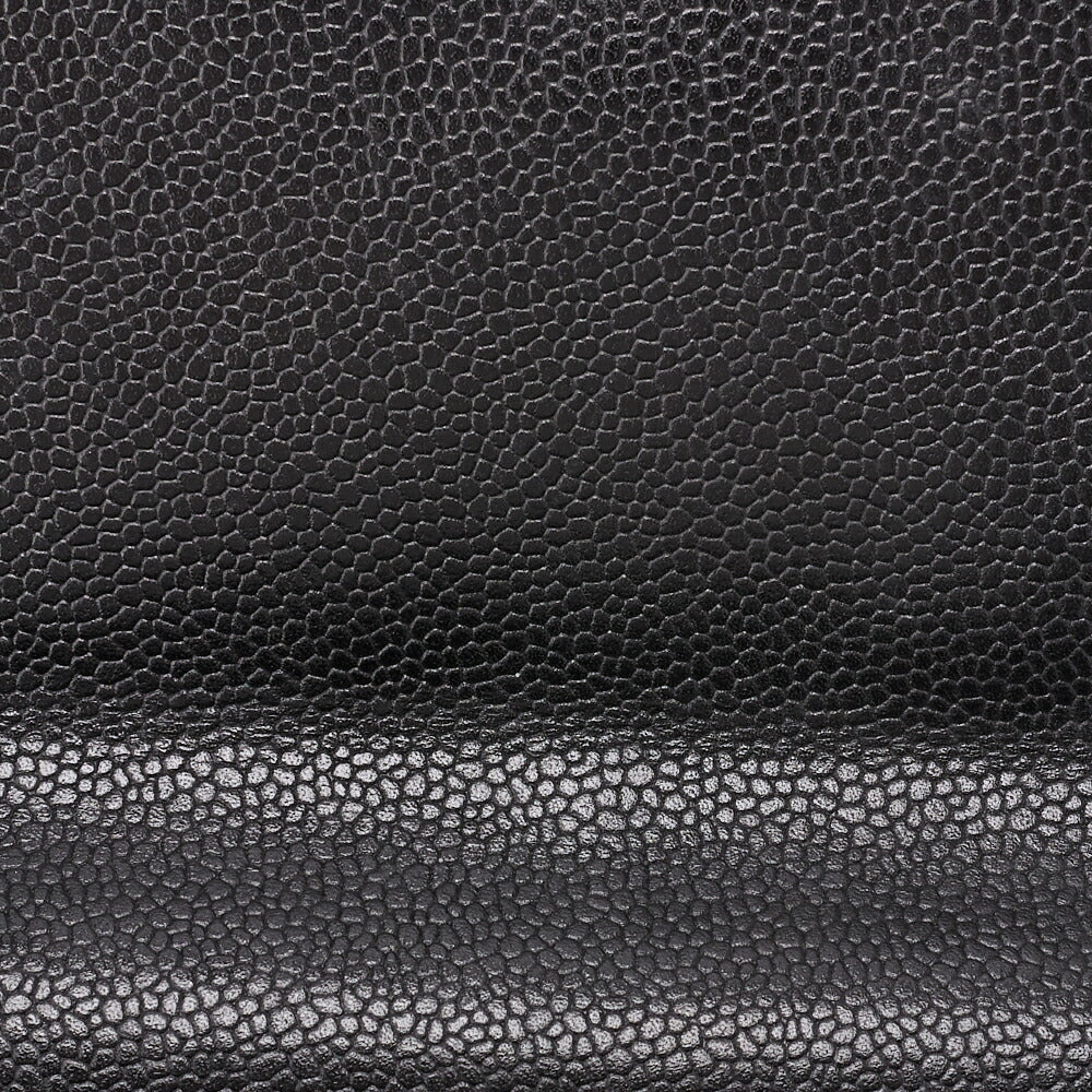 CHANEL Handbag, Matelasse, Turn Lock, Caviar Skin, Black, Silver-Tone Hardware, Pre-Owned - Vintage La Charme