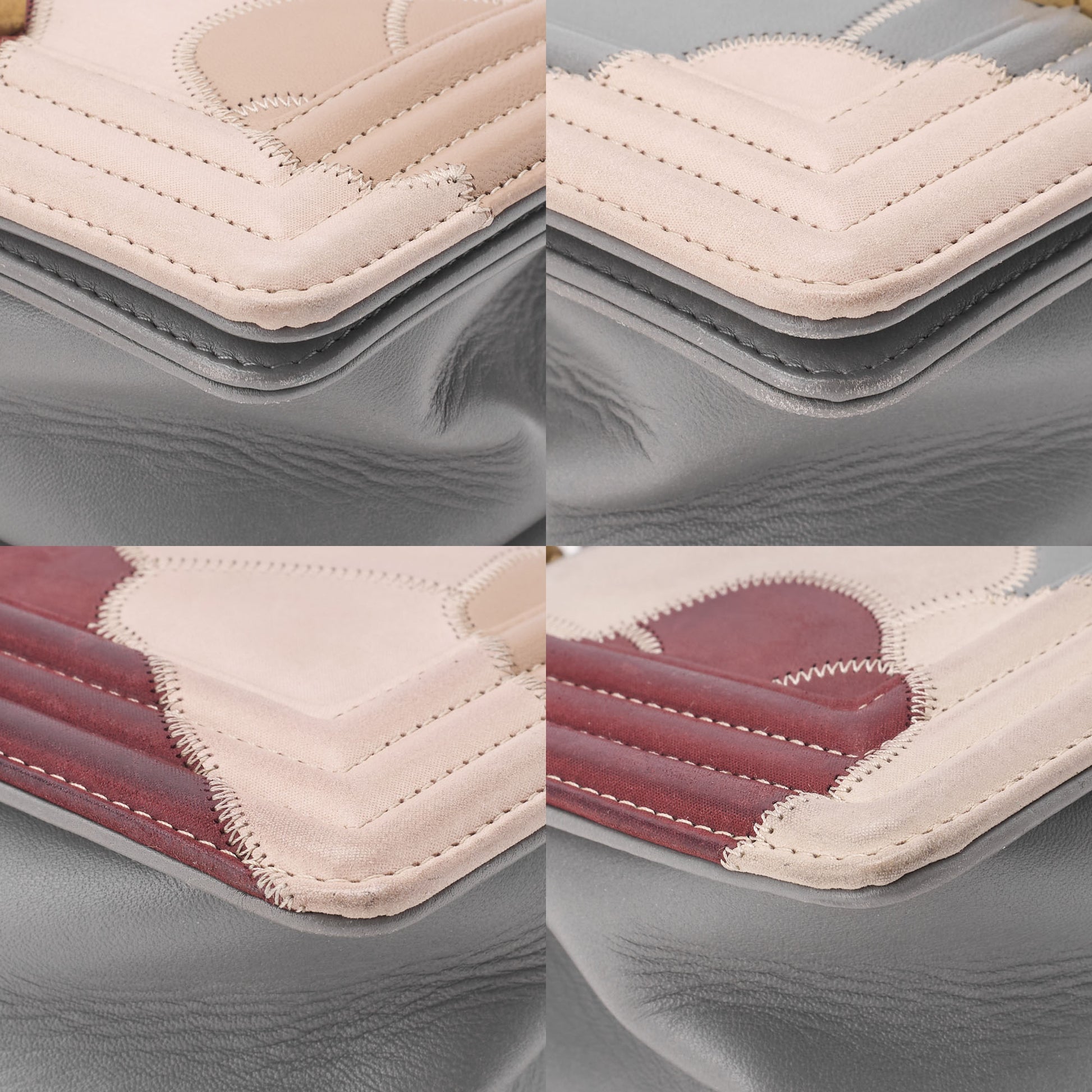 CHANEL Boy Chanel Shoulder Bag Matelasse Chain Shoulder Calfskin Sparkle Leather Multicolor Gold-Tone Hardware Pre-Owned - Vintage La Charme