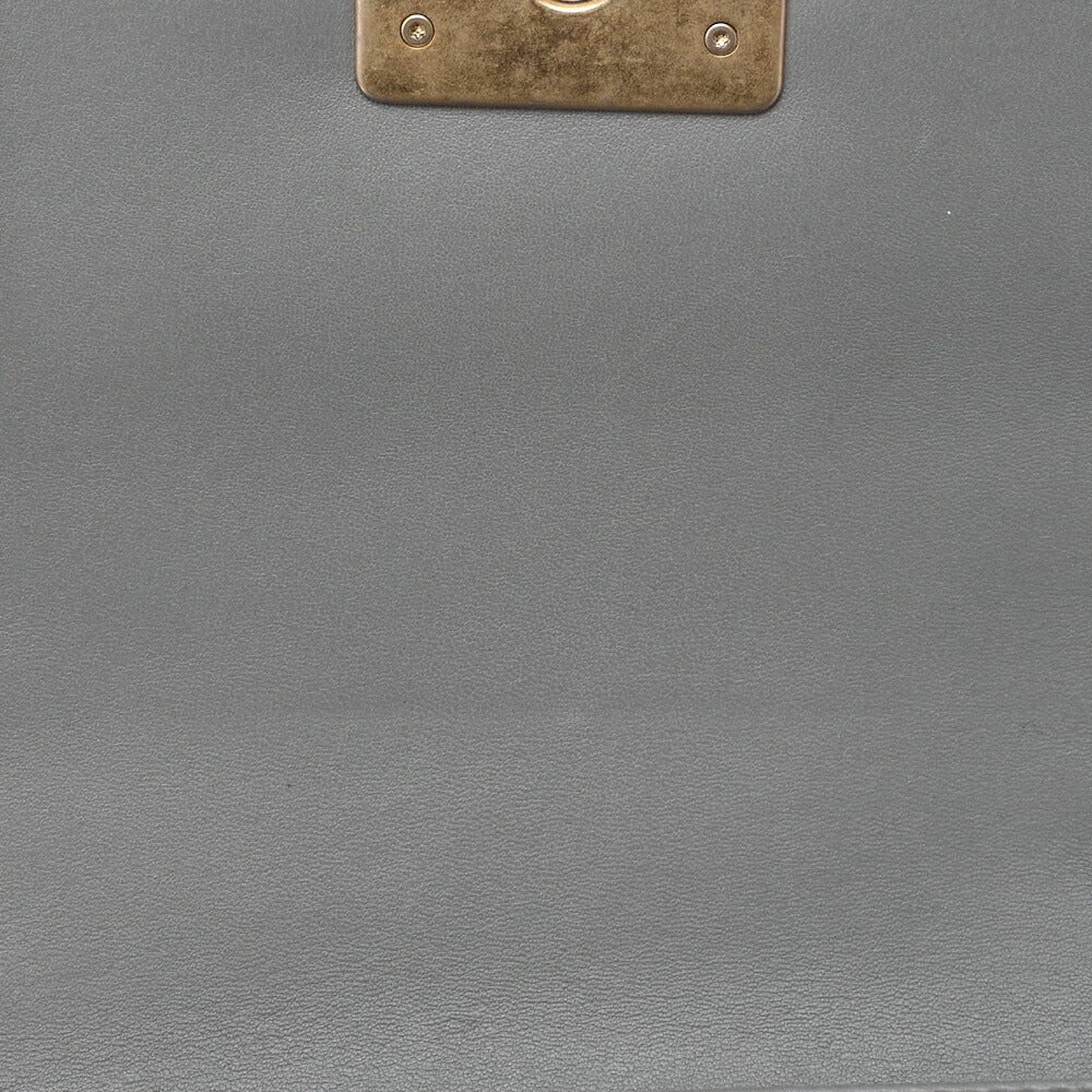 CHANEL Boy Chanel Shoulder Bag Matelasse Chain Shoulder Calfskin Sparkle Leather Multicolor Gold-Tone Hardware Pre-Owned - Vintage La Charme