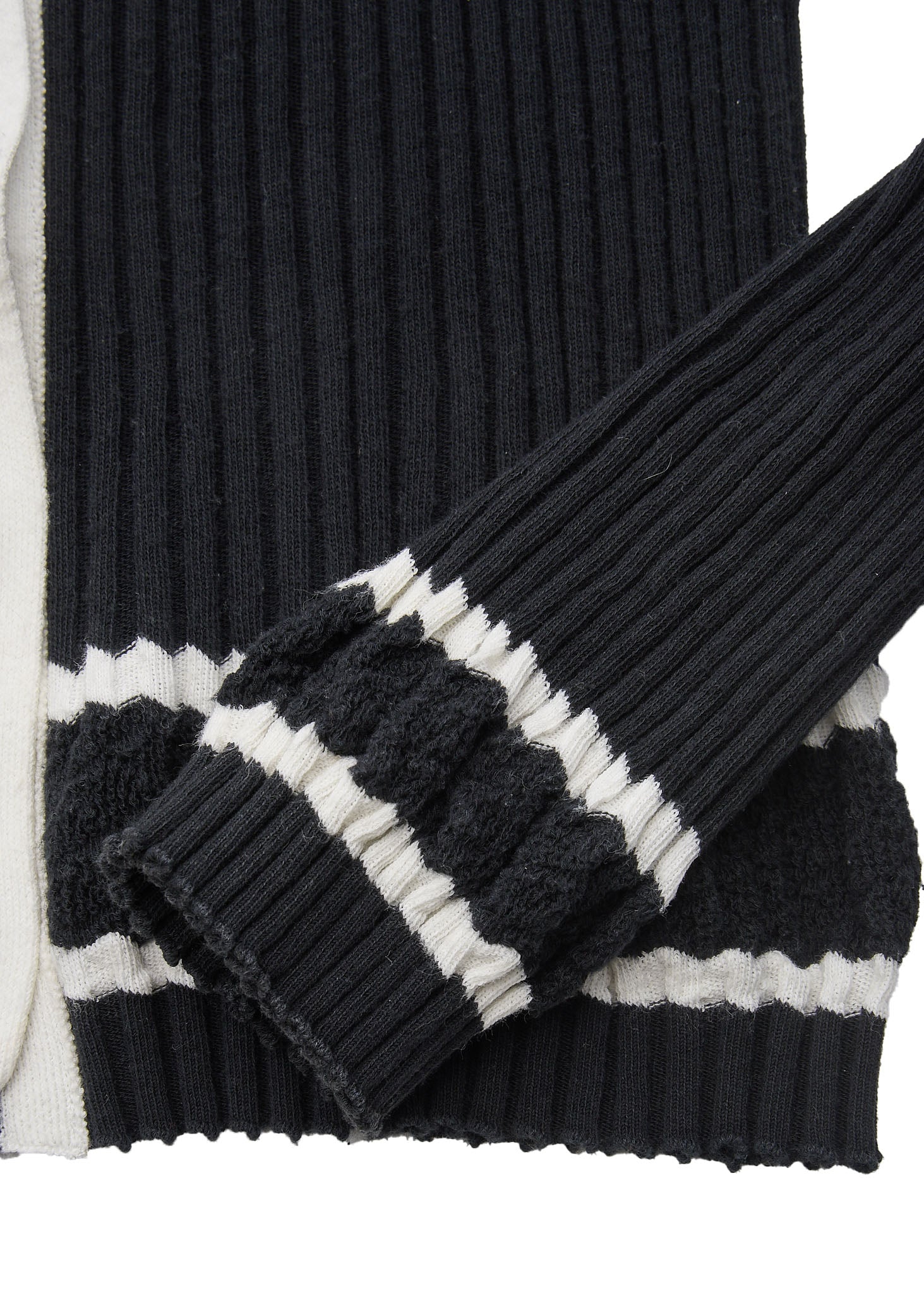 CHANEL Cardigan Skirt Set, Coco Button, Knit, Cotton, Black, Gold-Tone Hardware, Pre-Owned - Vintage La Charme