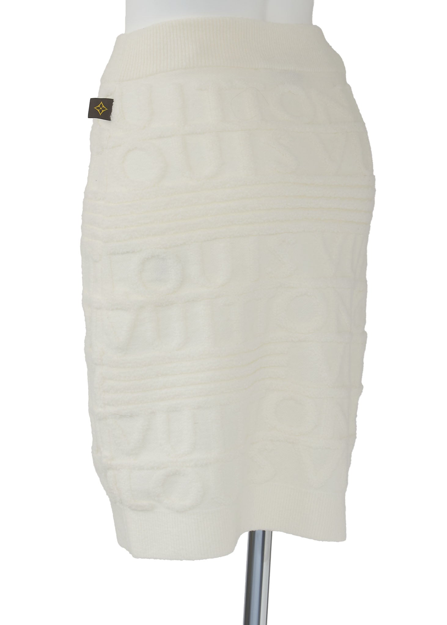 Louis Vuitton Tops Skirt Set Up, Knit, White, Gold-Tone Hardware, Pre-Owned - Vintage La Charme