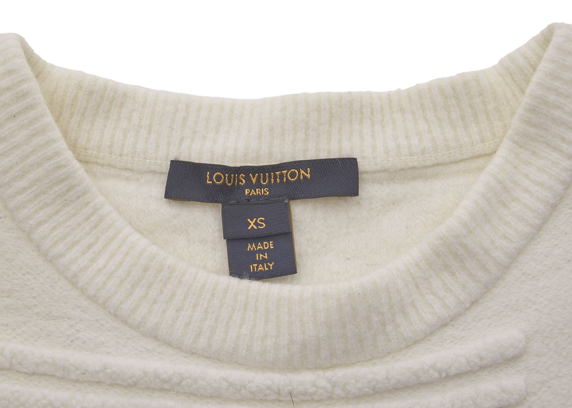 Louis Vuitton Tops Skirt Set Up, Knit, White, Gold-Tone Hardware, Pre-Owned - Vintage La Charme