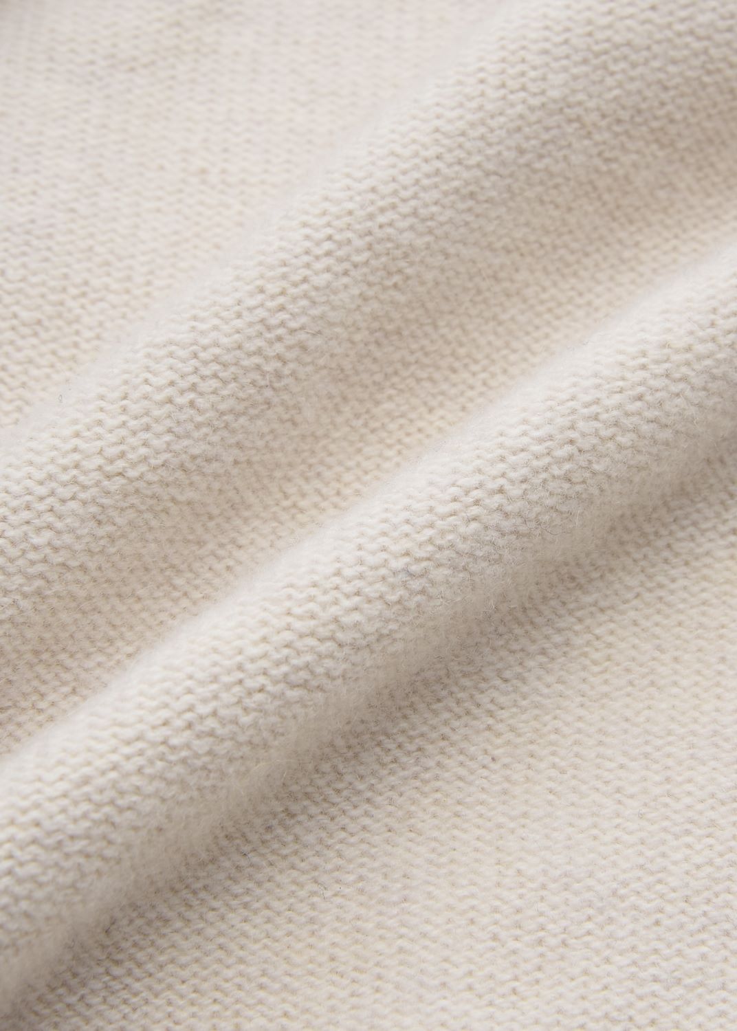 CHANEL Cardigan, Coco Button, Cashmere, Grey, Silver-Tone Hardware, Pre-Owned - Vintage La Charme