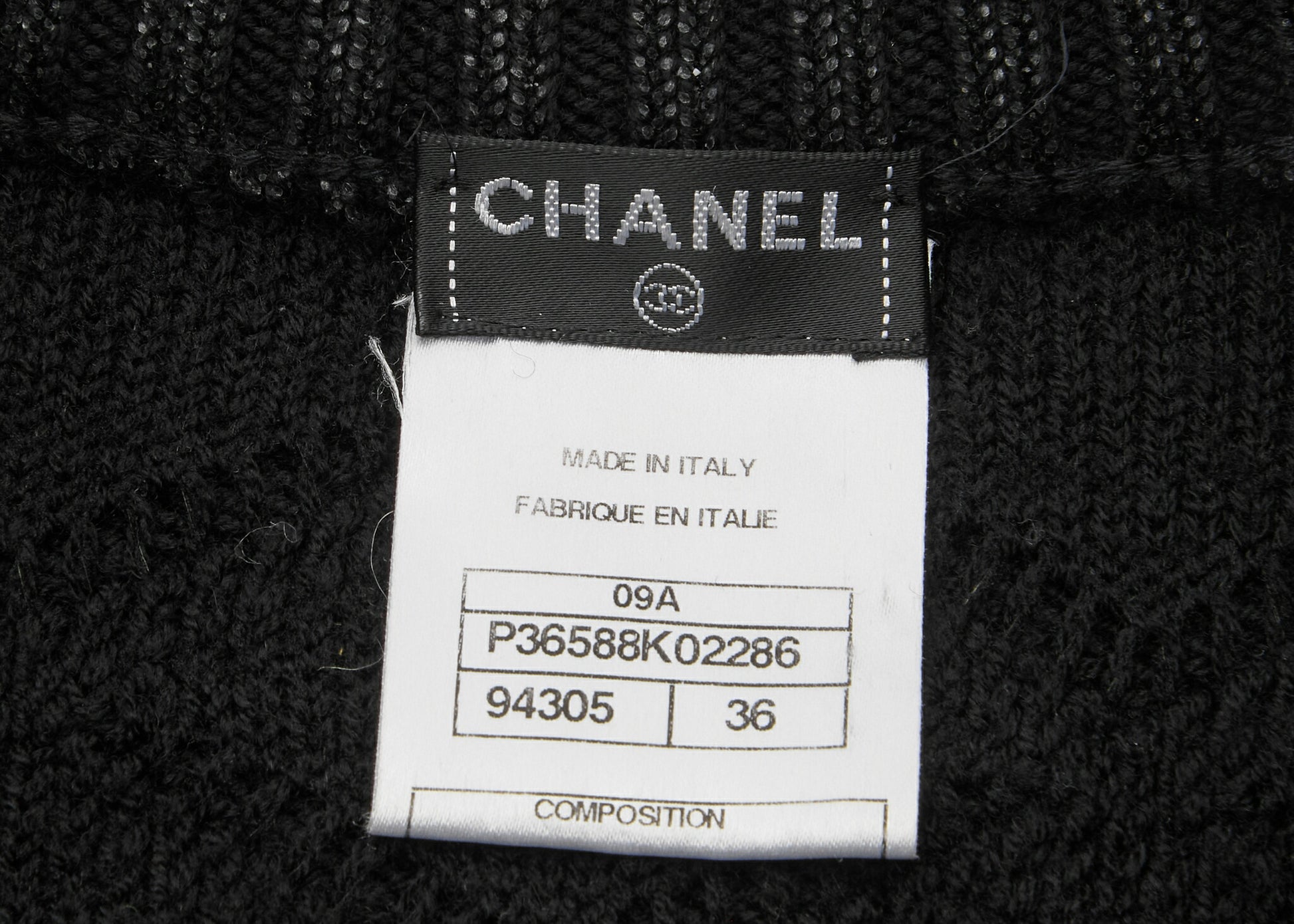 CHANEL Blouson Jacket, Coco Charm, Long Sleeve, Wool Nylon Blend, Black, Gold-Tone Hardware, Pre-Owned - Vintage La Charme