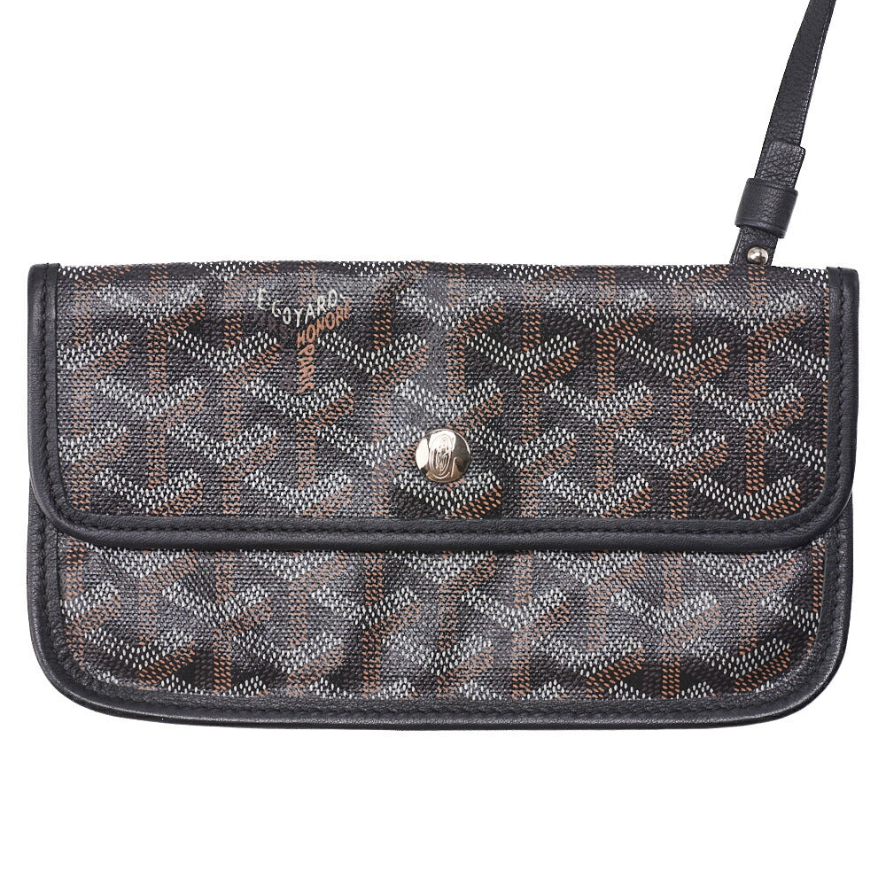 Goyard Saint Louis PM Tote Bag, Coated Canvas, Black, Silver-Tone Hardware, Pre-Owned - Vintage La Charme