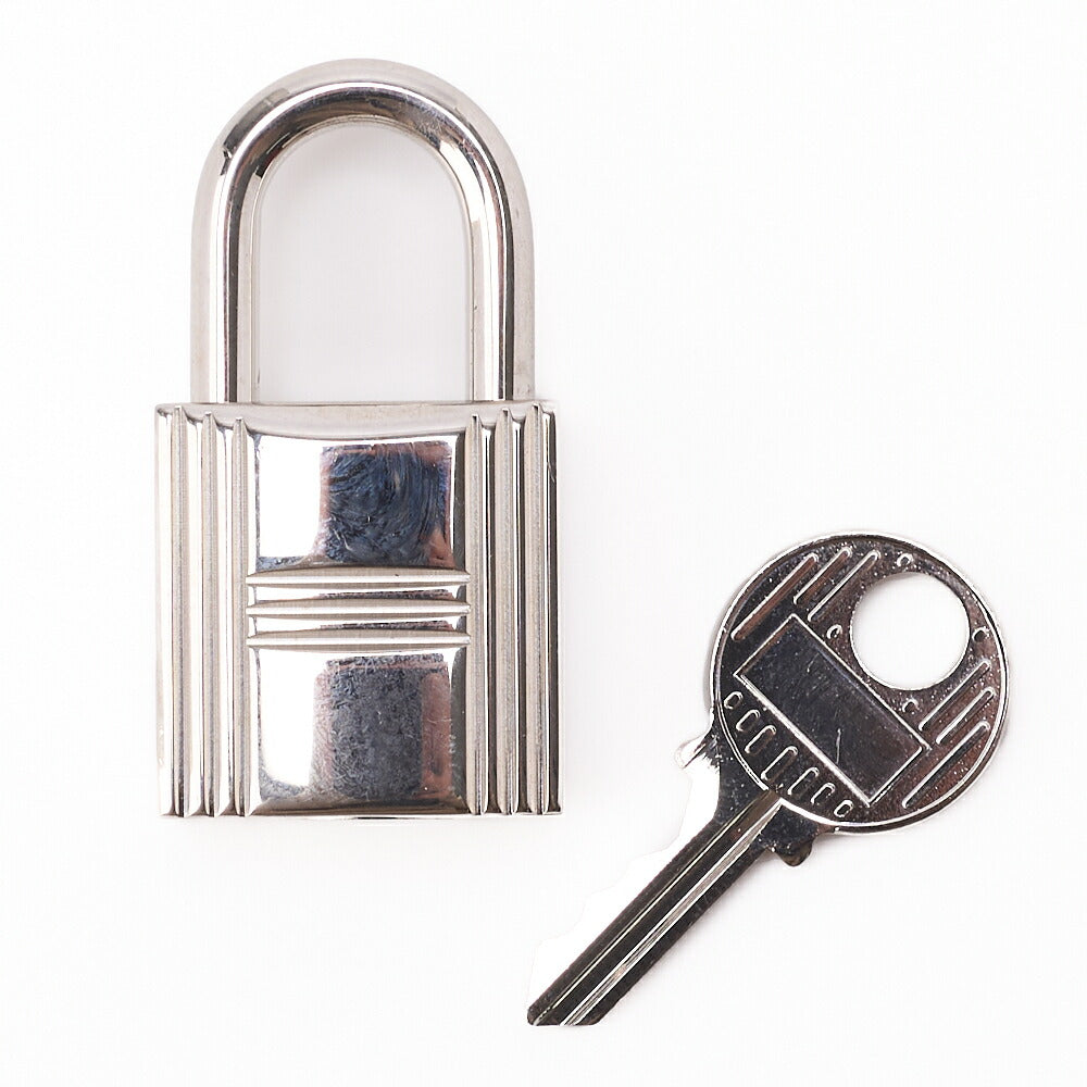 HERMES Picotin Lock PM Handbag Tryon Clemence Rouge Garance Silver-Tone Hardware Pre-Owned - Vintage La Charme