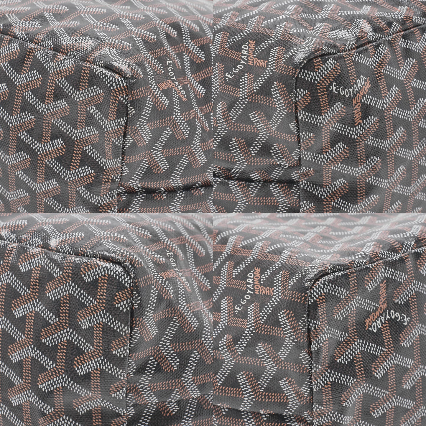 Goyard Saint Louis PM Tote Bag, Coated Canvas, Black, Silver-Tone Hardware, Pre-Owned - Vintage La Charme