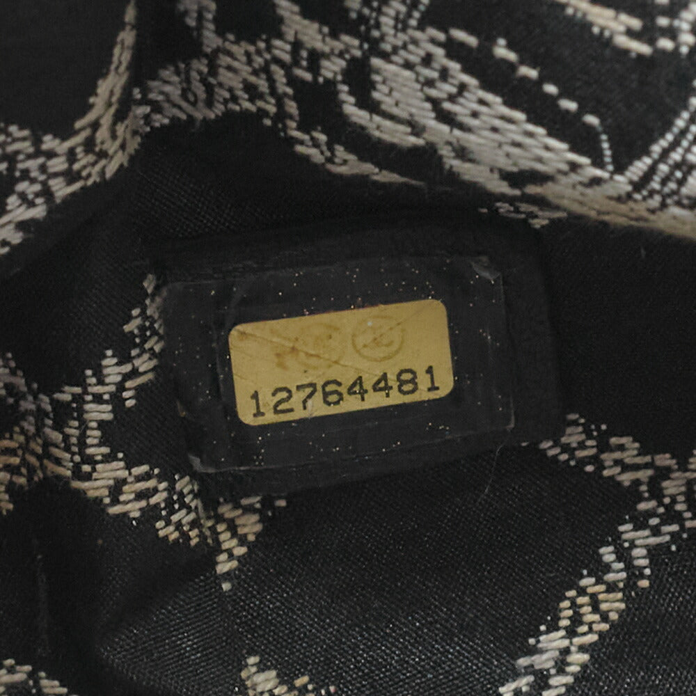 CHANEL Tote Bag Cambon Logo Large Lambskin Black Gold-Tone Hardware Pre-Owned - Vintage La Charme