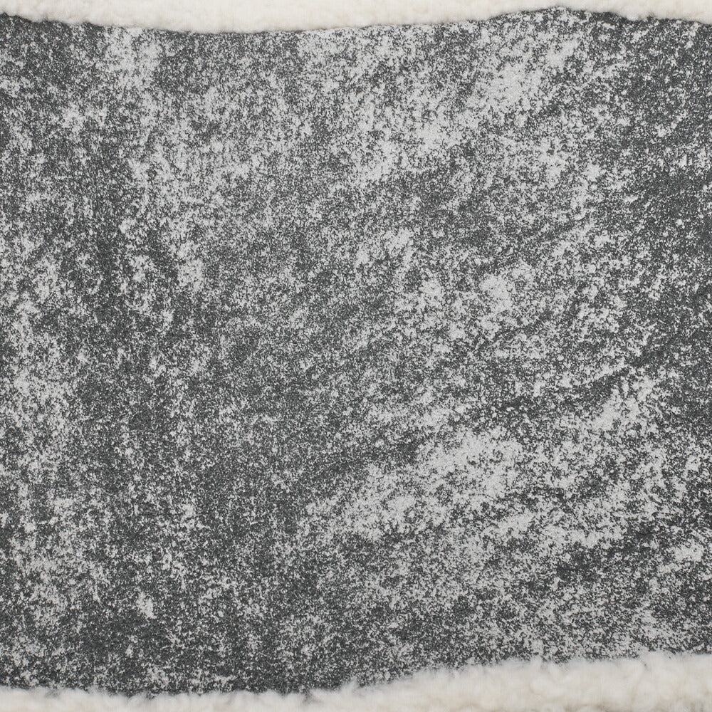 CHANEL Shoulder Bag Coco Mark Mouton Fur White Gray Silver-Tone Hardware Pre-Owned - Vintage La Charme