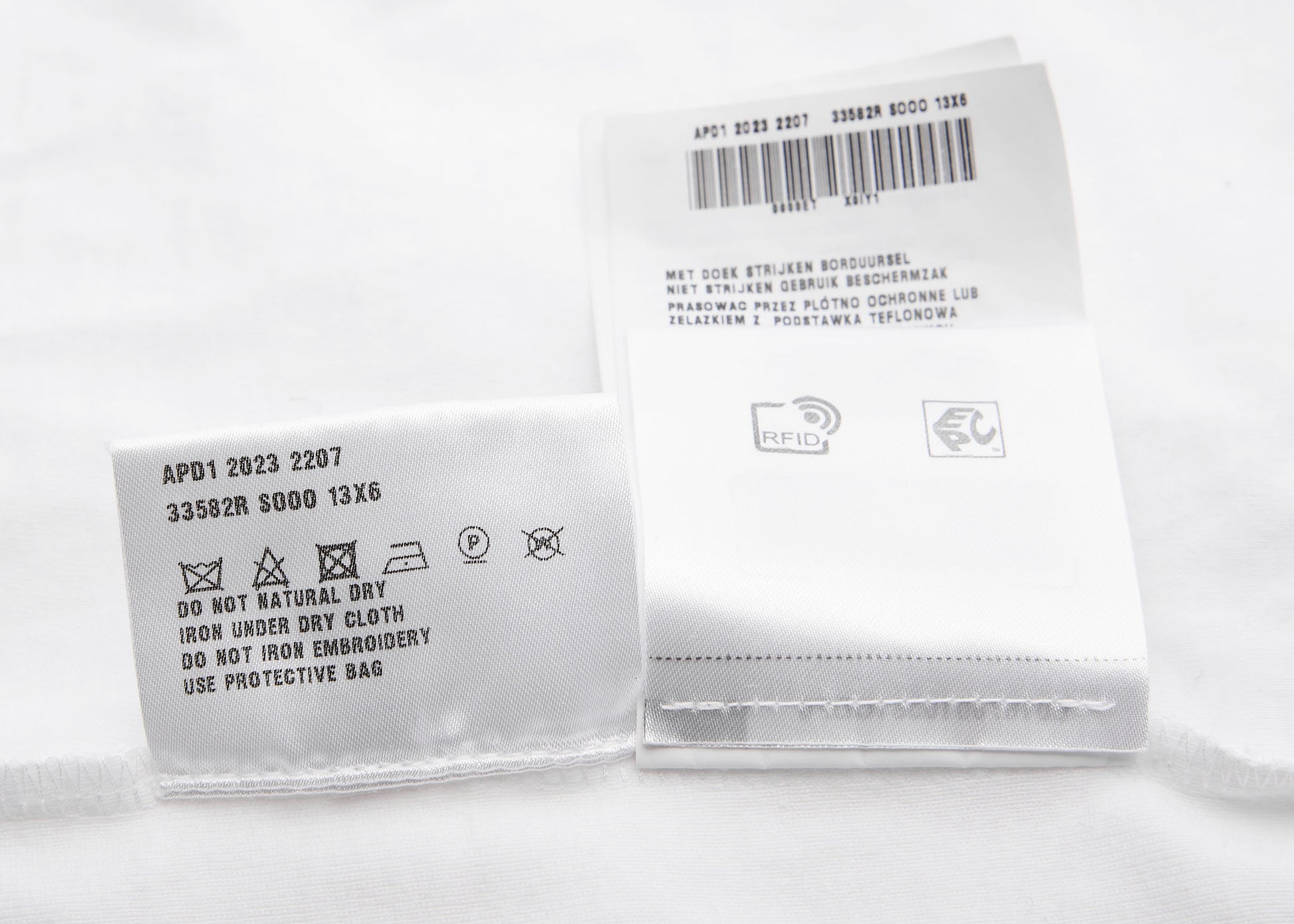 Prada Jersey Dress, Cut-and-Sew, Cotton, White, Pre-Owned - Vintage La Charme