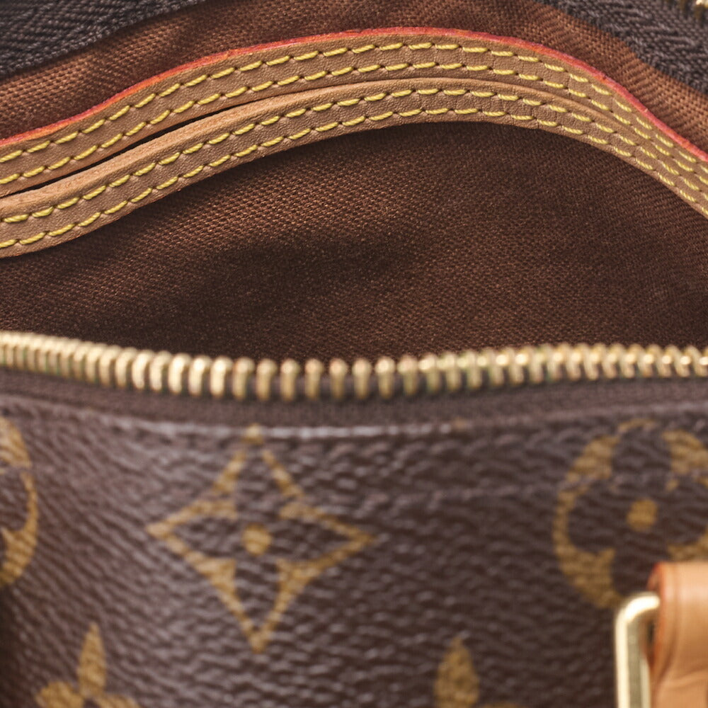 Louis Vuitton Shoulder Bag, Monogram Speedy 25, Canvas, Brown, Gold-Tone Hardware, Pre-Owned - Vintage La Charme