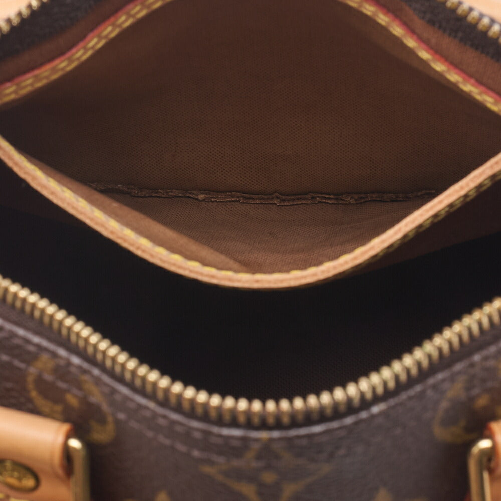 Louis Vuitton Shoulder Bag, Monogram Speedy 25, Canvas, Brown, Gold-Tone Hardware, Pre-Owned - Vintage La Charme