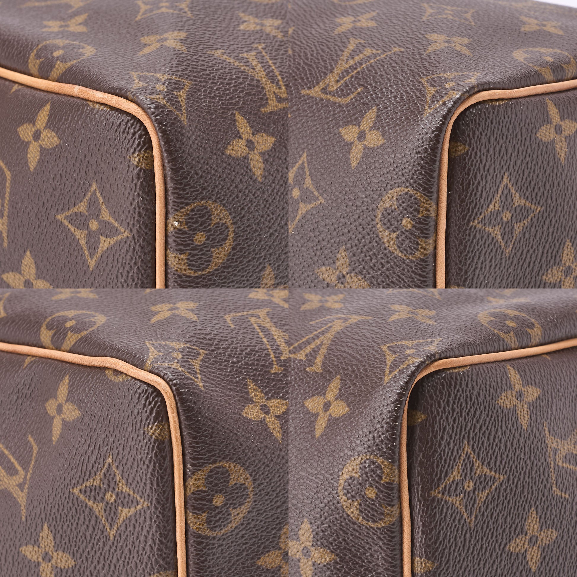 Louis Vuitton Shoulder Bag, Monogram Speedy 25, Canvas, Brown, Gold-Tone Hardware, Pre-Owned - Vintage La Charme