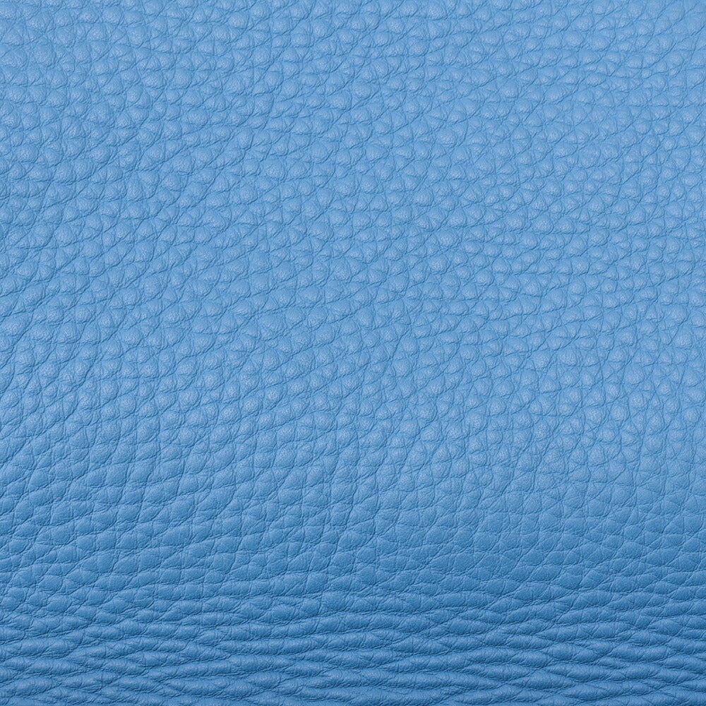 HERMES Christine Shoulder Bag Toile Ash Buffle Blue Jean Silver-Tone Hardware Pre-Owned - Vintage La Charme