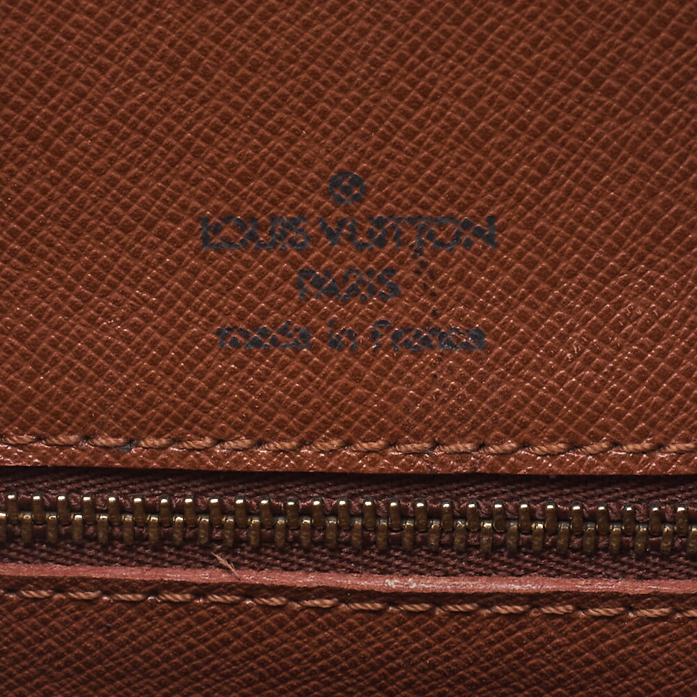 Louis Vuitton Shoulder Bag, Monogram, Canvas, Brown, Gold-Tone Hardware, Pre-Owned - Vintage La Charme