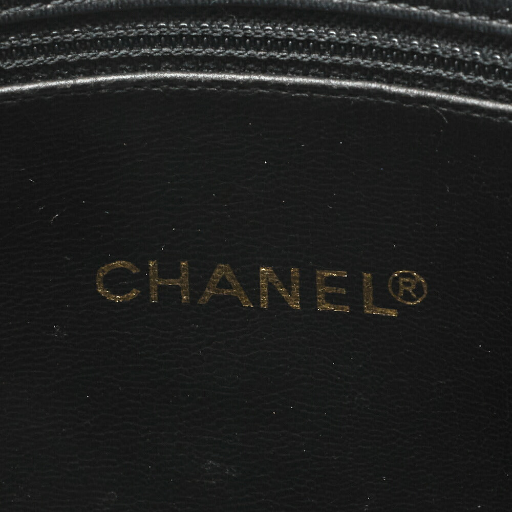 CHANEL Shoulder Bag Tote Bag Matelasse Lambskin Black Gold-Tone Hardware Pre-Owned - Vintage La Charme