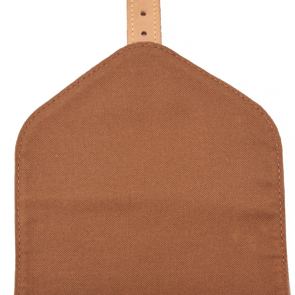 Louis Vuitton Shoulder Backpack Bag Monogram Canvas Brown Gold-Tone Hardware Pre-Owned - Vintage La Charme