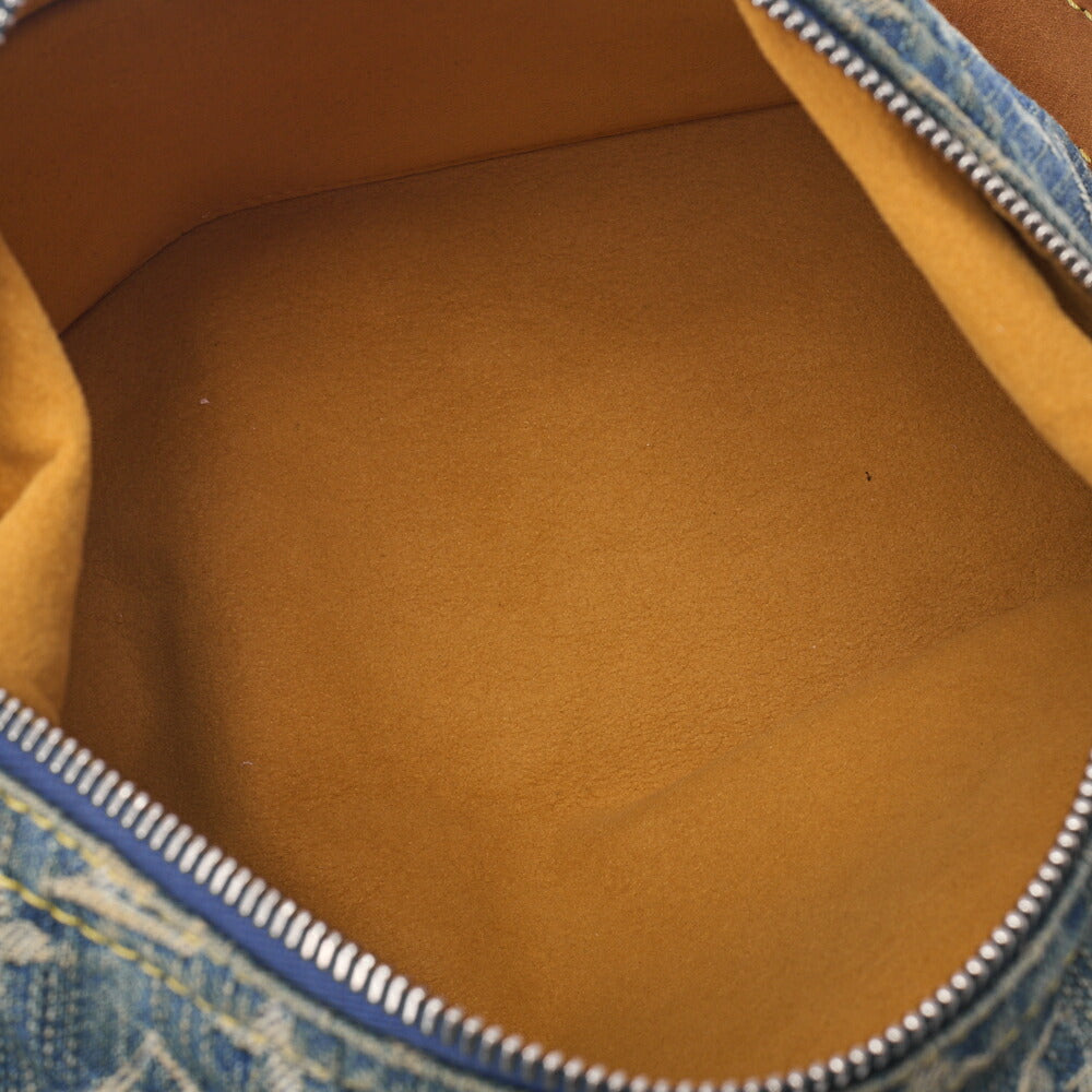 Louis Vuitton Shoulder Bag Monogram Denim Buggy PM Blue Gold-Tone Hardware Pre-Owned - Vintage La Charme