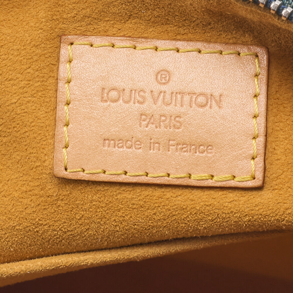 Louis Vuitton Shoulder Bag Monogram Denim Buggy PM Blue Gold-Tone Hardware Pre-Owned - Vintage La Charme