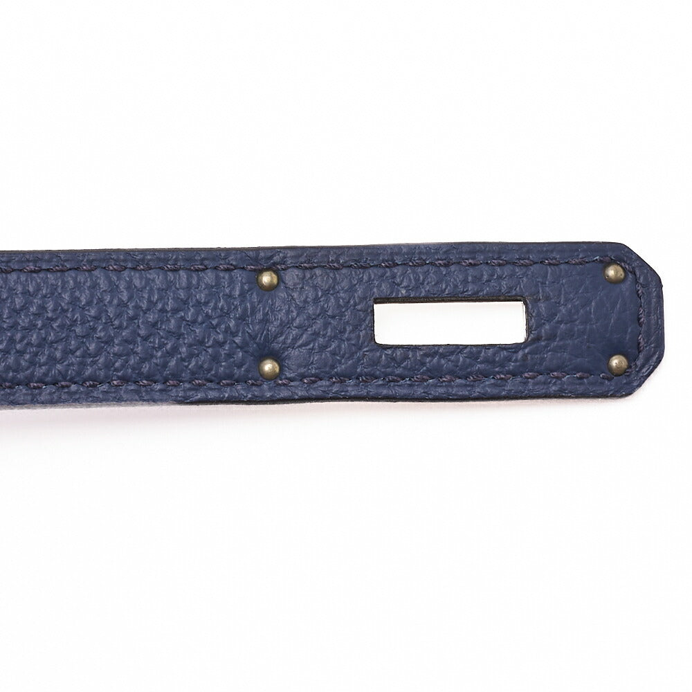 HERMES Shoulder Bag, Kerry de Peche 25, Silver Metal Fittings, Canvas, Vert Bosphort, Silver-Tone Hardware, Pre-Owned - Vintage La Charme