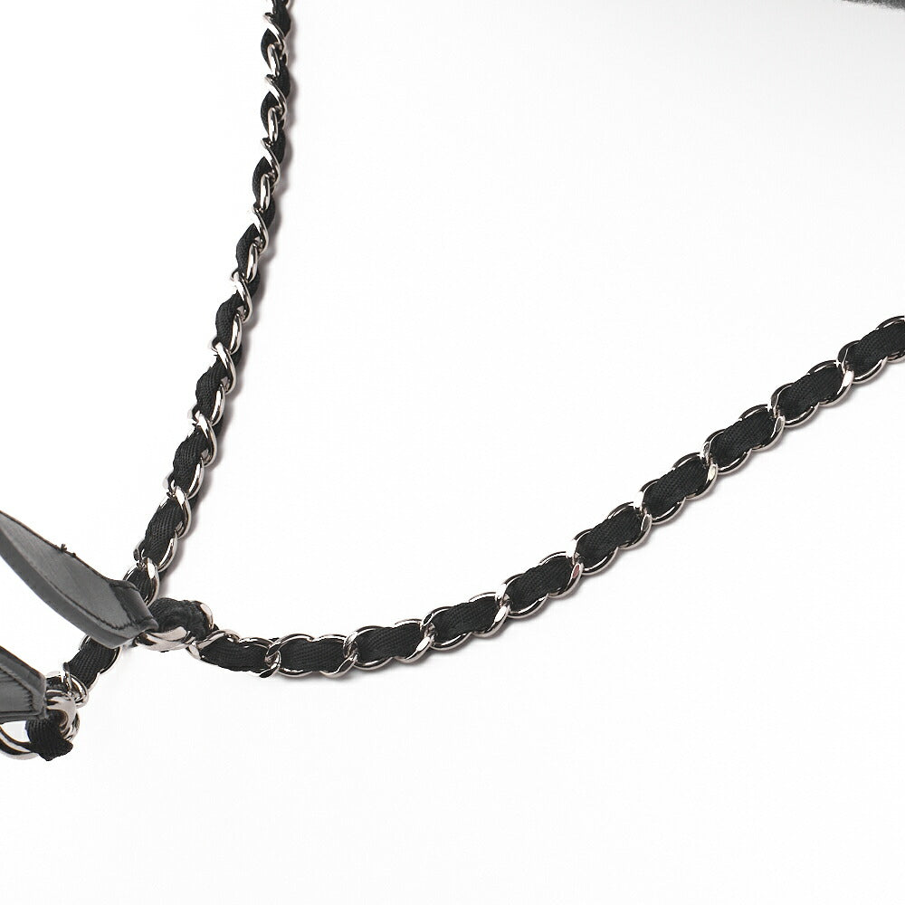 CHANEL Backpack Bag Deauville Drawstring Canvas Denim Gray Silver-Tone Hardware Pre-Owned - Vintage La Charme