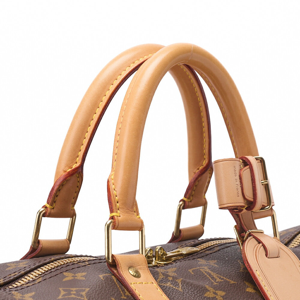 Louis Vuitton Shoulder Bag, Monogram, Boston Bag, Caviar Leather, Brown, Gold-Tone Hardware, Pre-Owned - Vintage La Charme
