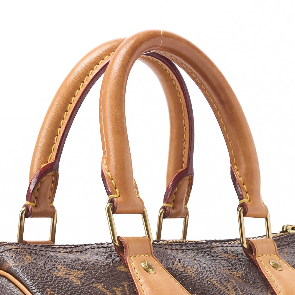 Louis Vuitton Shoulder Bag, Monogram, Canvas, Brown, Gold-Tone Hardware, Pre-Owned - Vintage La Charme