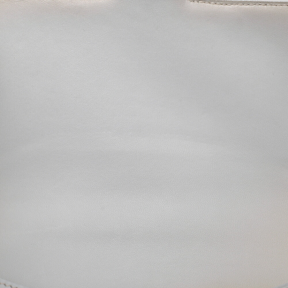 HERMES Constance 23 Shoulder Bag Ostrich White Gold-Tone Hardware Pre-Owned - Vintage La Charme