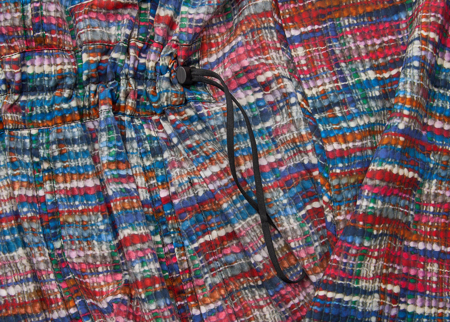 CHANEL Outerwear Jacket, Coco Button, Cotton Polyester Blend, Multicolor, Silver-Tone Hardware, Pre-Owned - Vintage La Charme