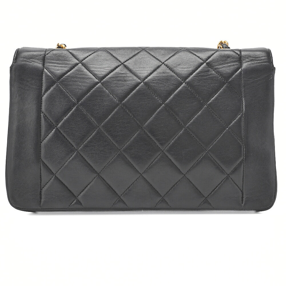 CHANEL Shoulder Tote Bag Matelasse Lambskin Black Gold-Tone Hardware Pre-Owned - Vintage La Charme