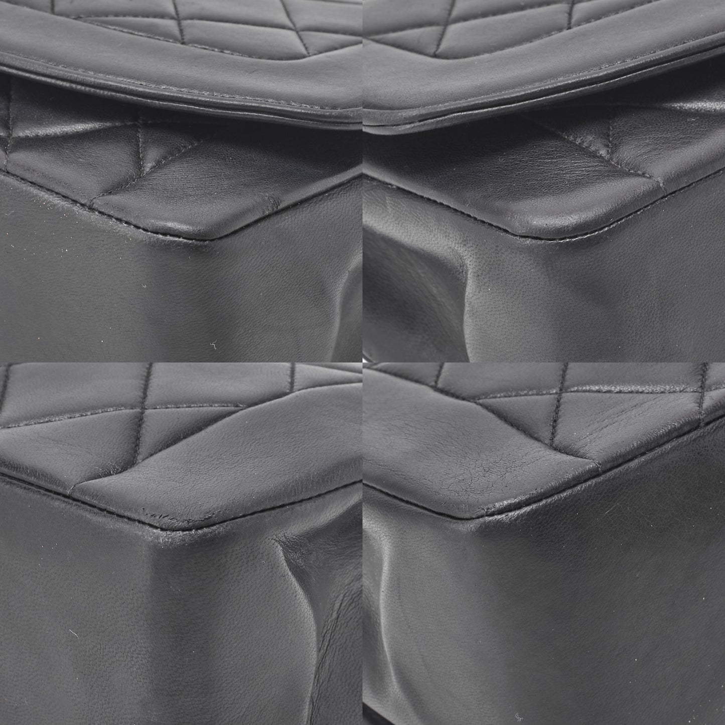 CHANEL Shoulder Tote Bag Matelasse Lambskin Black Gold-Tone Hardware Pre-Owned - Vintage La Charme