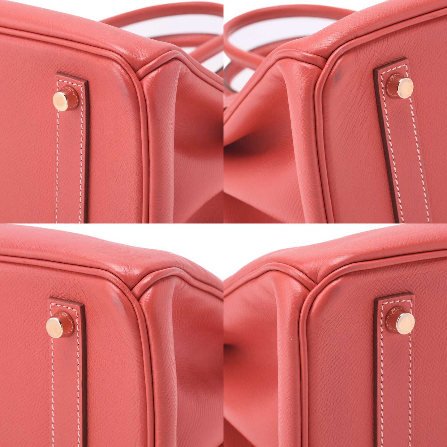 HERMES Birkin 35 Handbag, Epson, Rose Jaipur, Gold-Tone Hardware, Pre-Owned - Vintage La Charme