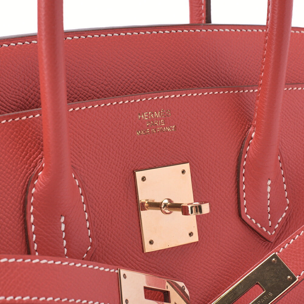 HERMES Birkin 35 Handbag, Epson, Rose Jaipur, Gold-Tone Hardware, Pre-Owned - Vintage La Charme