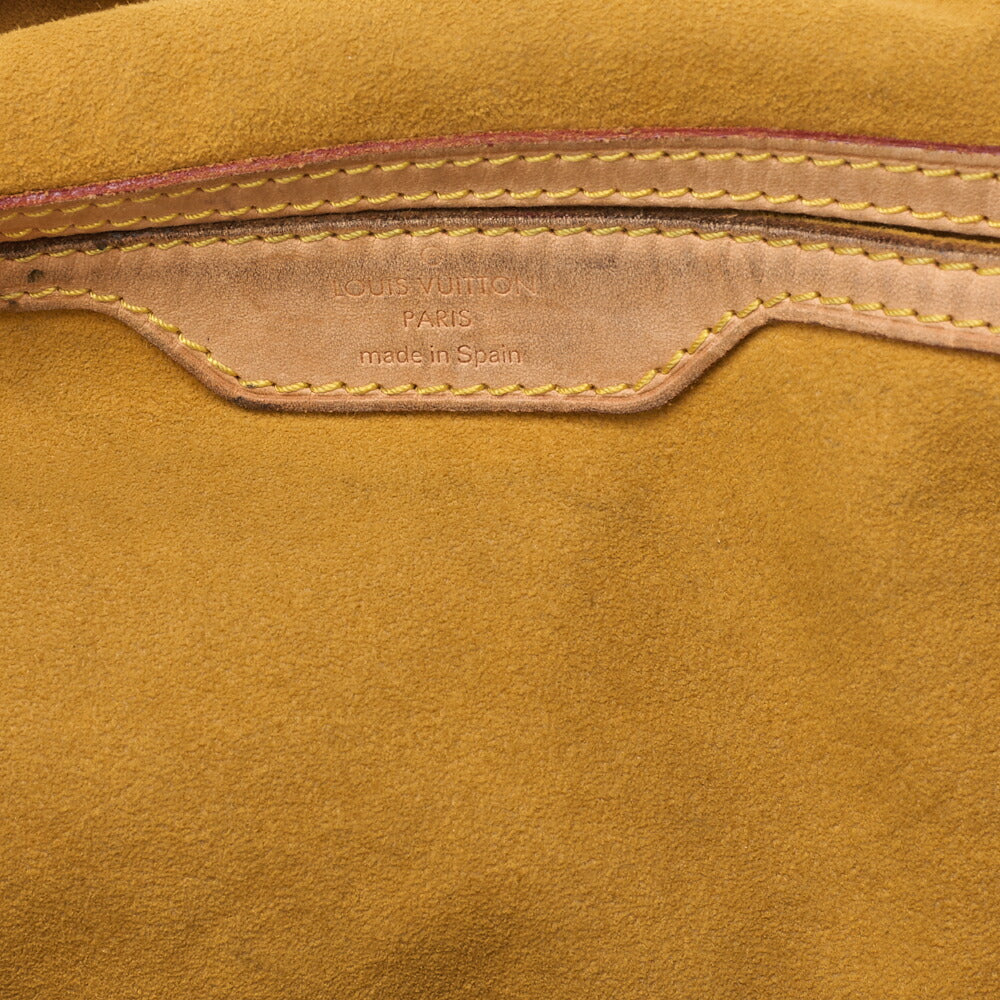 Louis Vuitton Shoulder Backpack Bag Monogram Denim Blue Gold-Tone Hardware Pre-Owned - Vintage La Charme