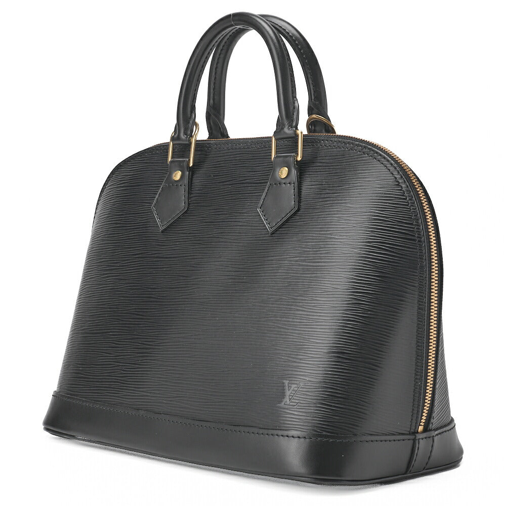 Louis Vuitton, Shoulder Bag, Epi Alma PM, Epi Leather, Black, Gold-Tone Hardware, Pre-Owned - Vintage La Charme