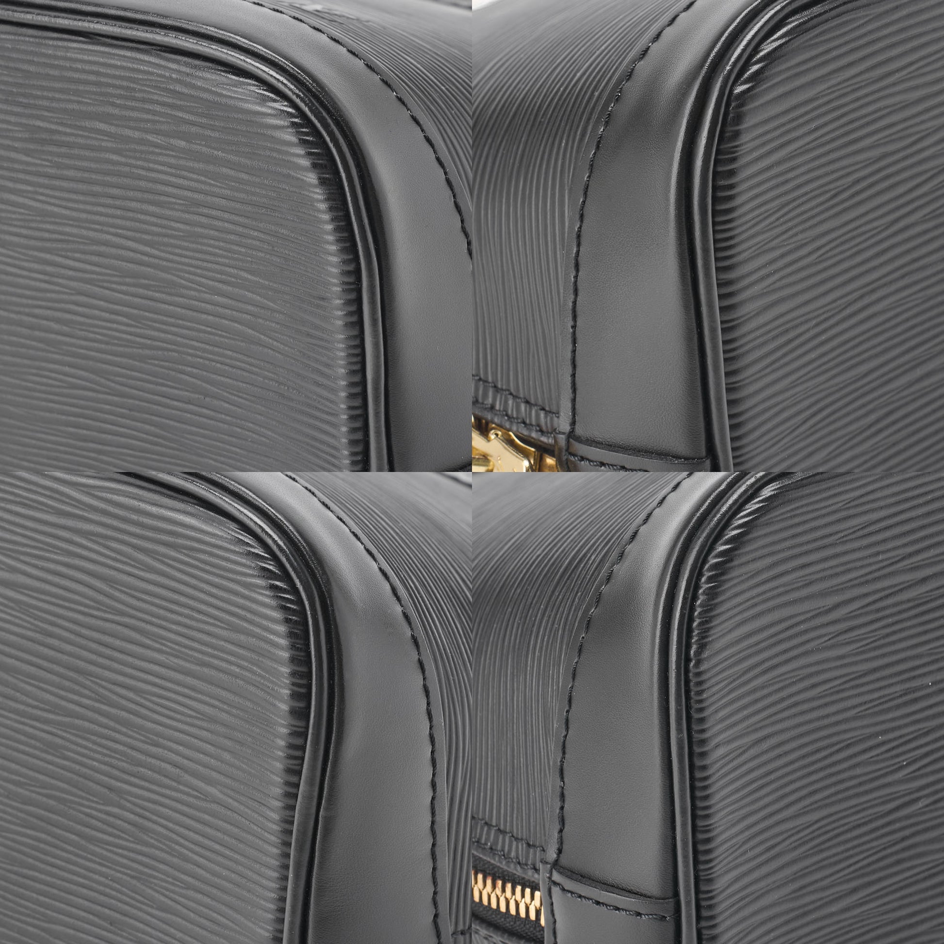 Louis Vuitton, Shoulder Bag, Epi Alma PM, Epi Leather, Black, Gold-Tone Hardware, Pre-Owned - Vintage La Charme