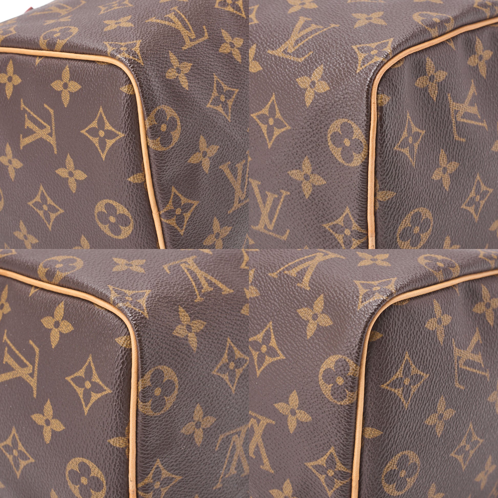 Louis Vuitton Shoulder Bag, Monogram, Canvas, Brown, Gold-Tone Hardware, Pre-Owned - Vintage La Charme