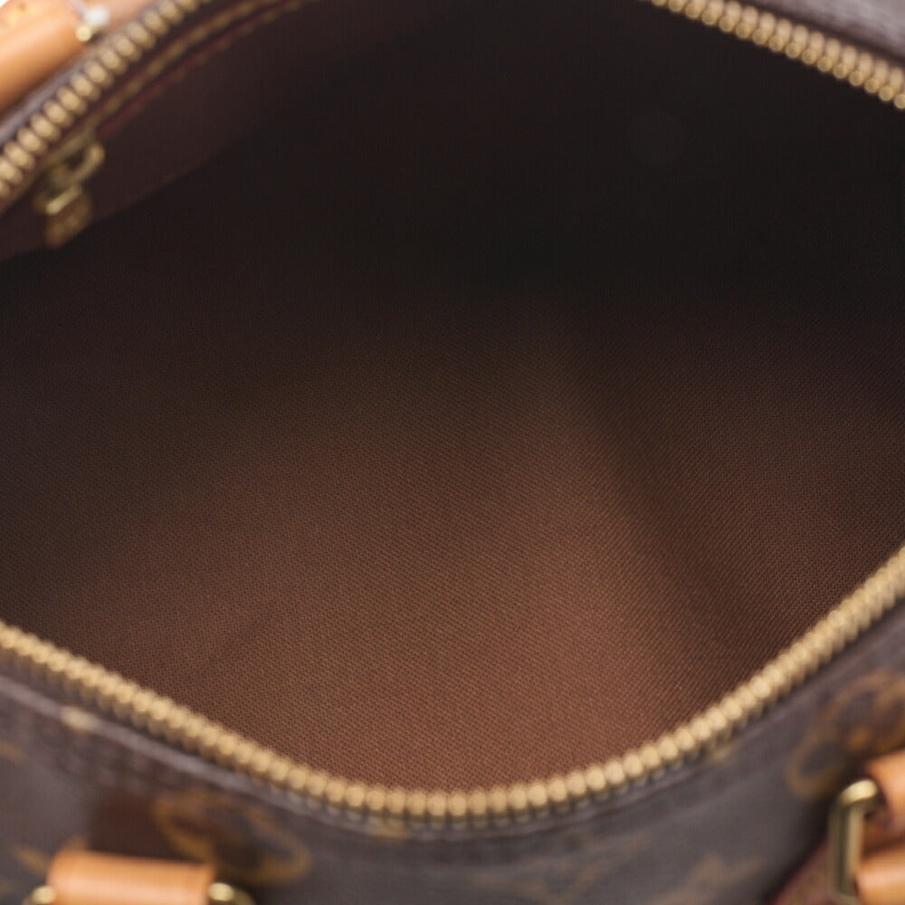 Louis Vuitton Shoulder Bag, Monogram Speedy 25, Canvas, Brown, Gold-Tone Hardware, Pre-Owned - Vintage La Charme