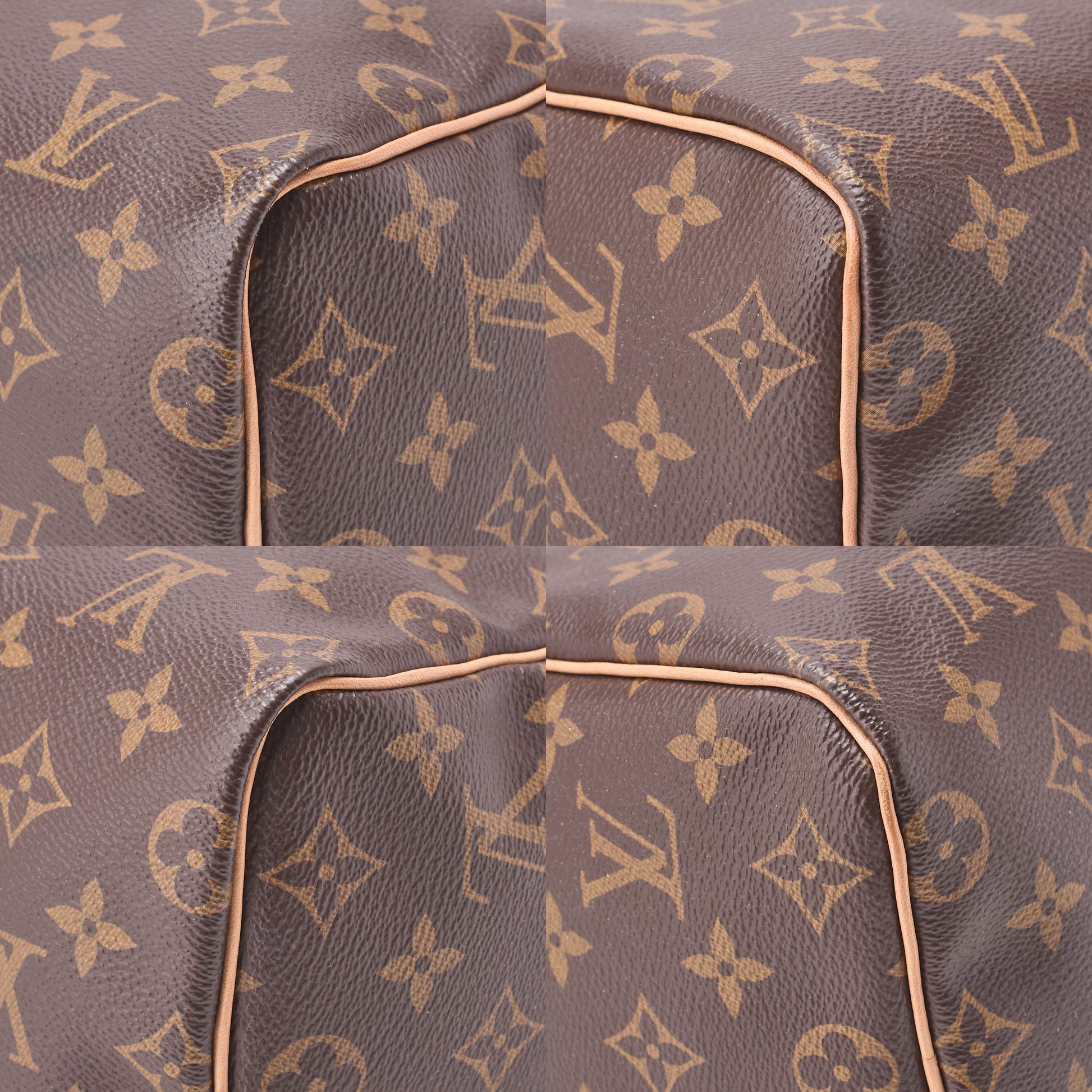 Louis Vuitton Shoulder Bag, Monogram Speedy 25, Canvas, Brown, Gold-Tone Hardware, Pre-Owned - Vintage La Charme