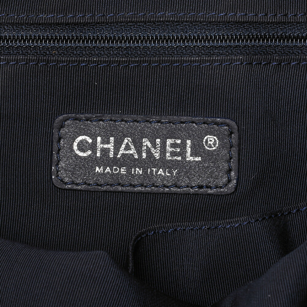 Chanel Shoulder Bag Coco Mark Denim Gray Gold-Tone Hardware Pre-Owned - Vintage La Charme