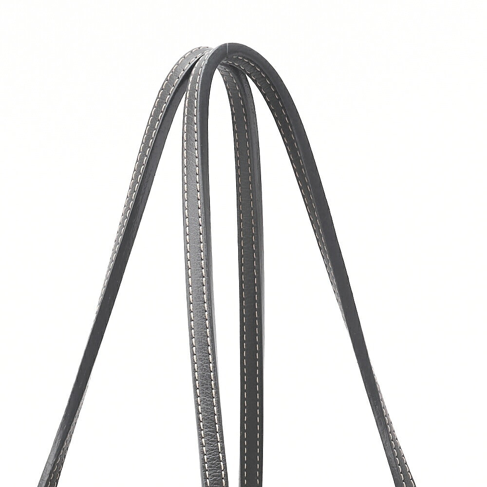 Goyard Saint Louis PM Tote Bag Coated Canvas Gray Silver-Tone Hardware Pre-Owned - Vintage La Charme