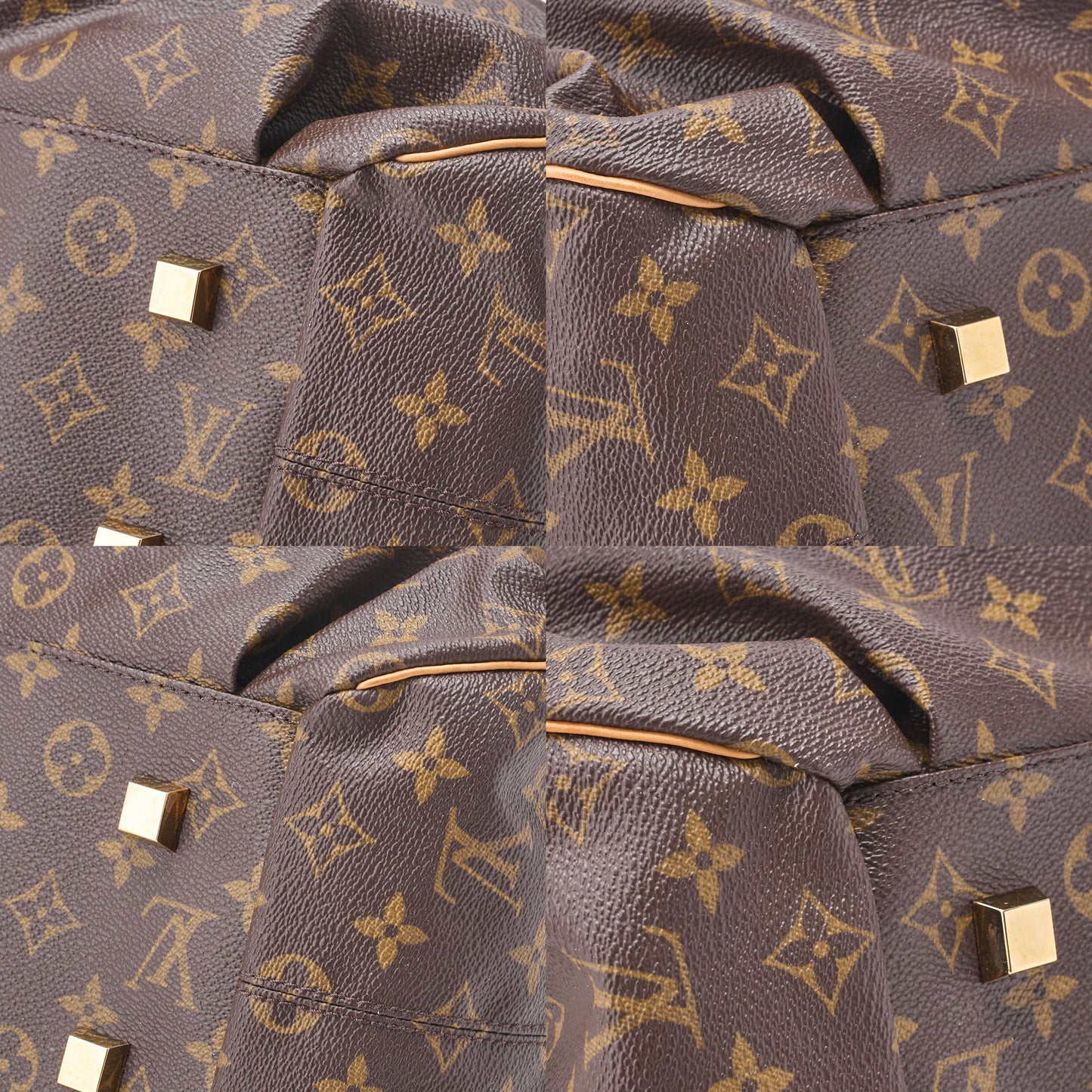 Louis Vuitton Tote Bag, Monogram Irene, Brown, Gold-Tone Hardware, Pre-Owned - Vintage La Charme