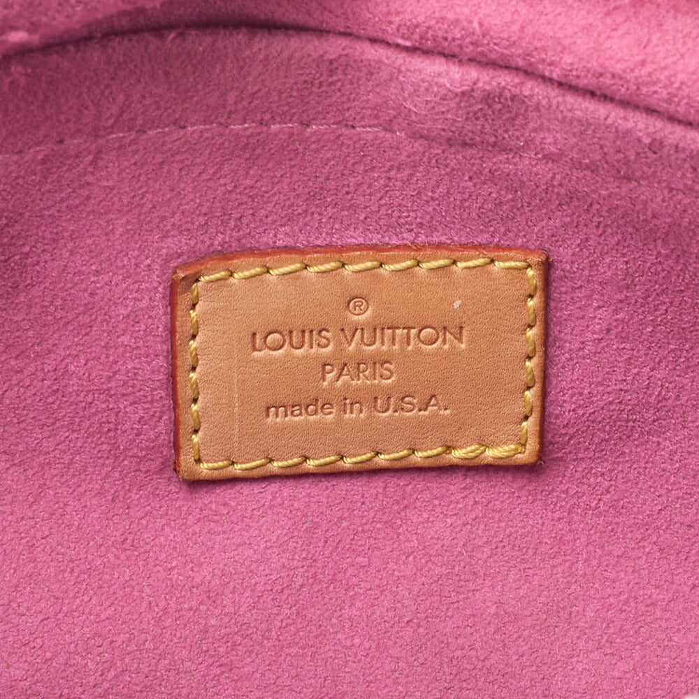 Louis Vuitton Handbag, Neo Speedy, Monogram Denim, Pink, Gold-Tone Hardware, Pre-Owned - Vintage La Charme