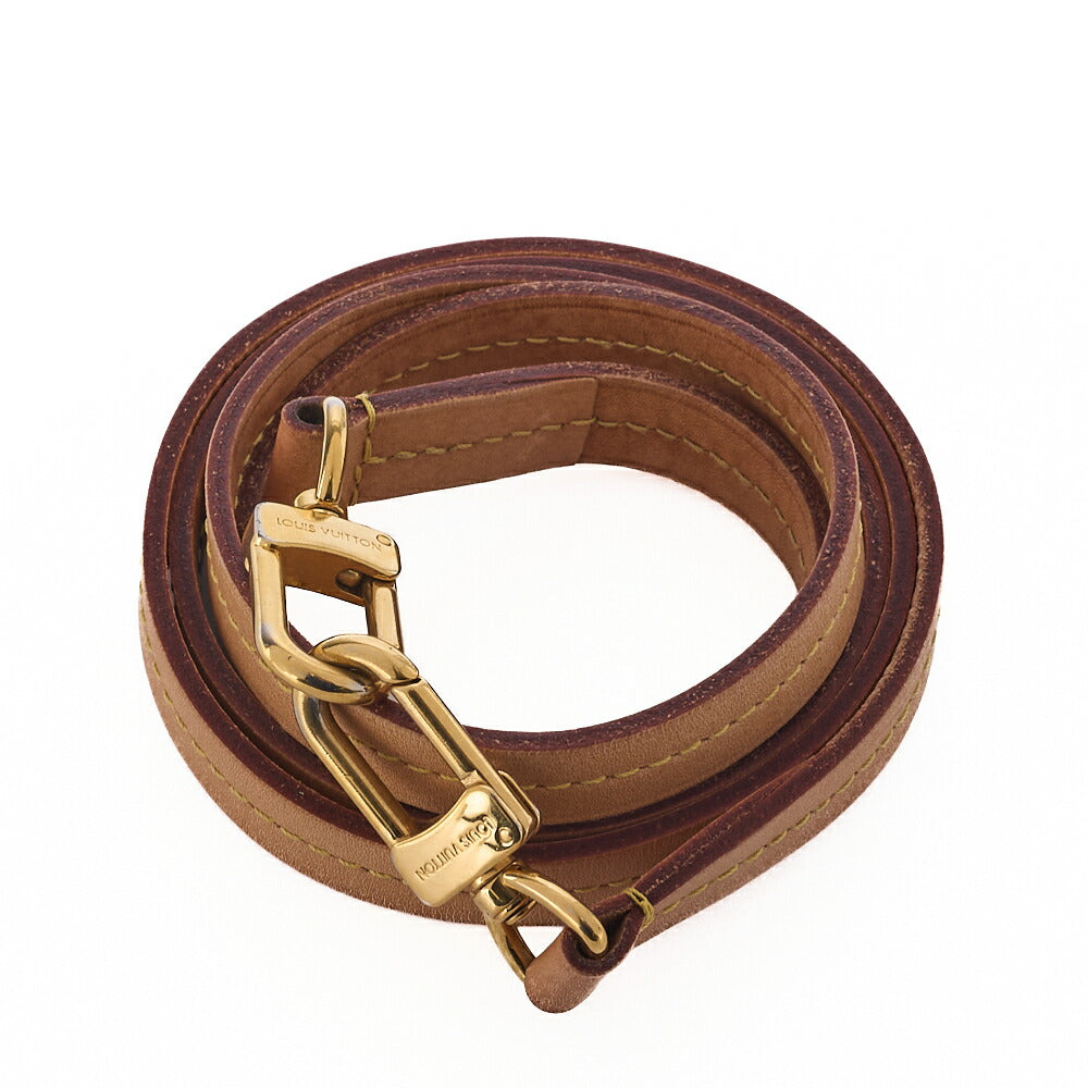 Louis Vuitton Shoulder Bag, Dami Azul, 2WAY, Canvas, White, Gold-Tone Hardware, Pre-Owned - Vintage La Charme