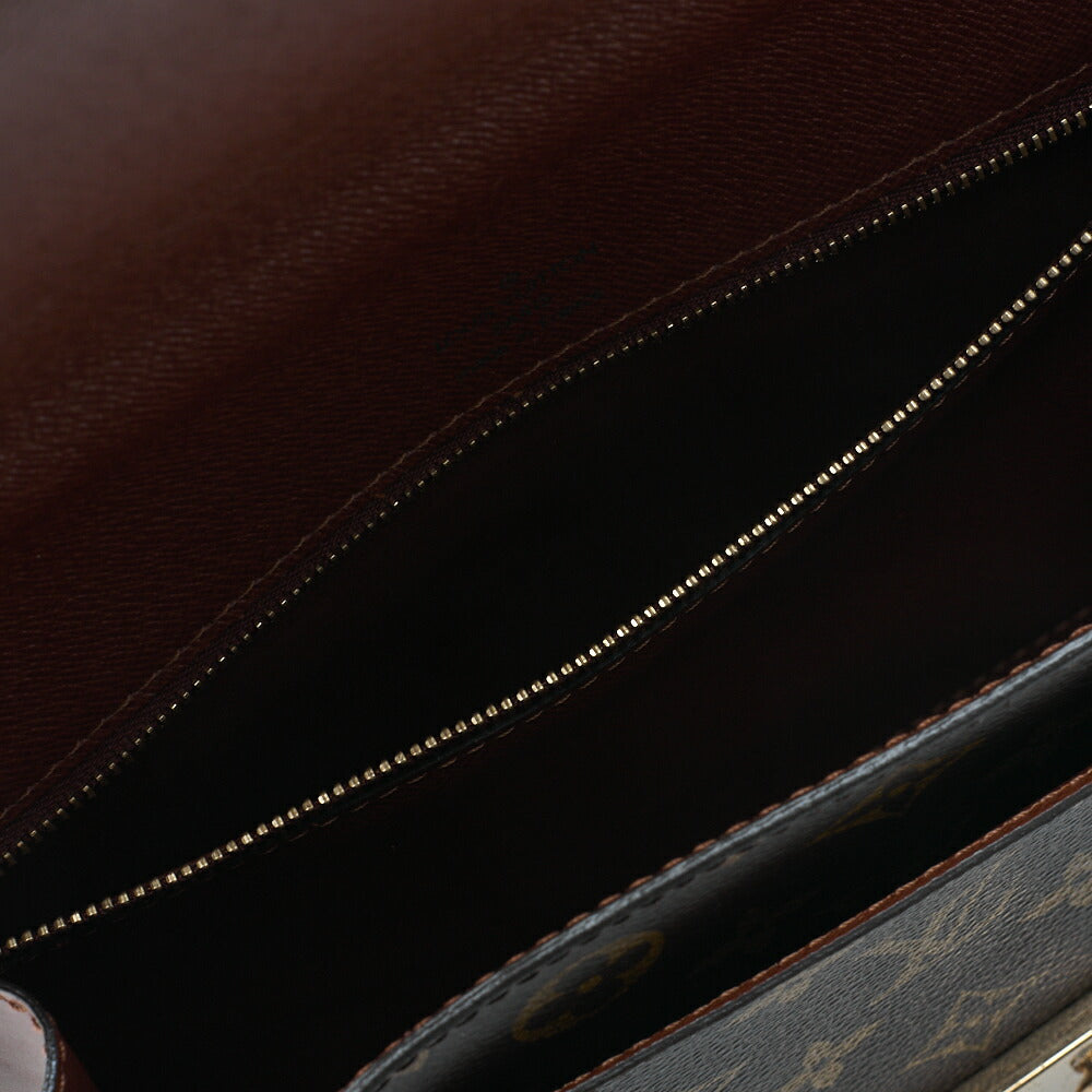 Louis Vuitton Shoulder Bag, Monceau, Monogram, Canvas, Brown, Gold-Tone Hardware, Pre-Owned - Vintage La Charme