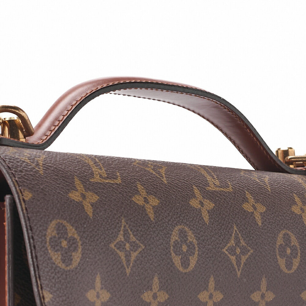 Louis Vuitton Shoulder Bag, Monceau, Monogram, Canvas, Brown, Gold-Tone Hardware, Pre-Owned - Vintage La Charme