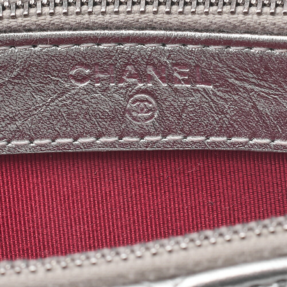 CHANEL Chain Shoulder Bag Matelasse Vintage Calf Mini Silver-Tone Hardware Pre-Owned - Vintage La Charme