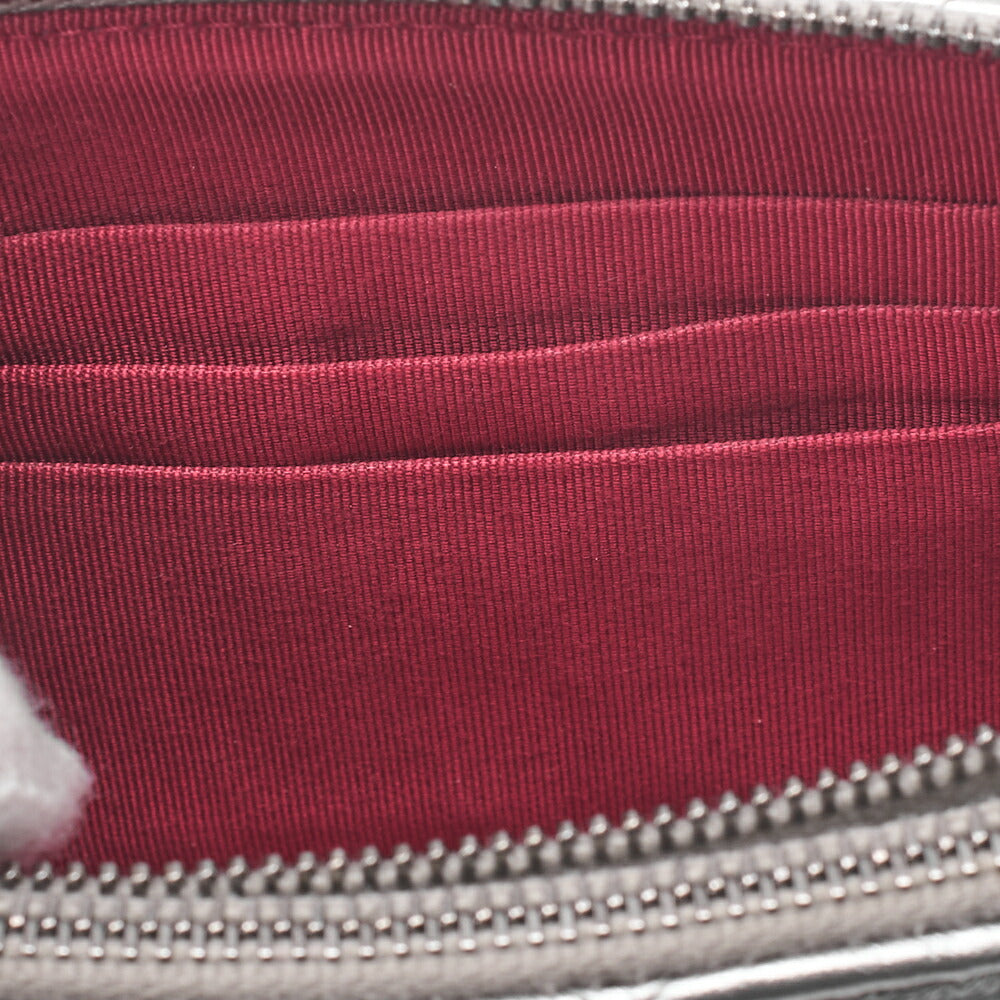 CHANEL Chain Shoulder Bag Matelasse Vintage Calf Mini Silver-Tone Hardware Pre-Owned - Vintage La Charme